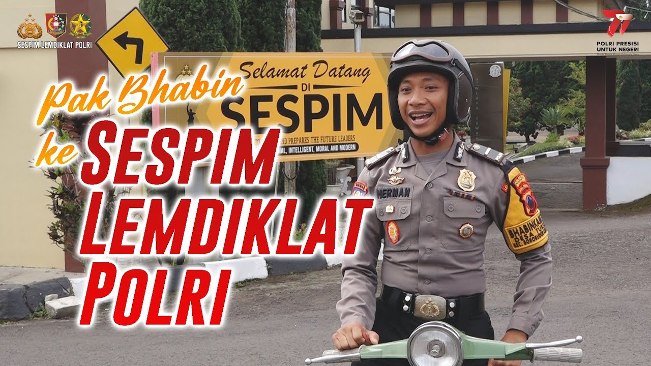 Pak Bhabin ke Sespim Lemdiklat Polri