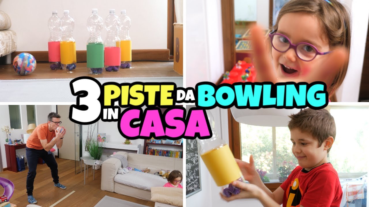 TRASFORMIAMO CASA GBR in 3 PISTE da BOWLING 🎳