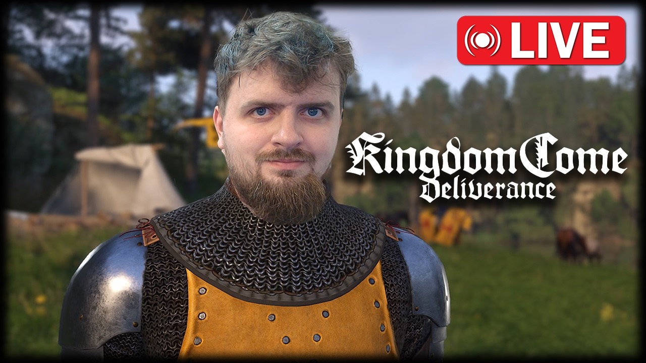 Kingdom Come: Deliverance 🗡️ Zaczynamy! :D | #01 🔴 [NA ŻYWO]