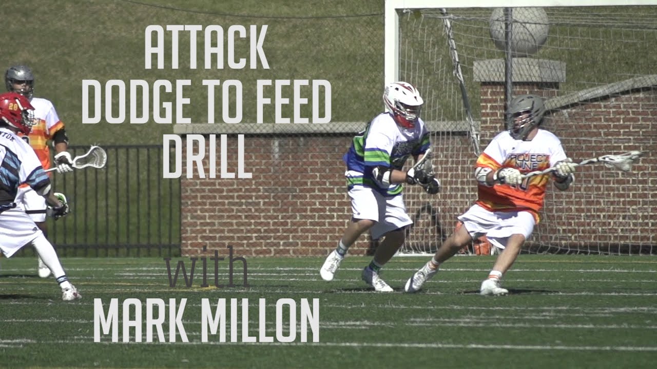 Attack Drill with Mark Millon | Project 9 Lacrosse