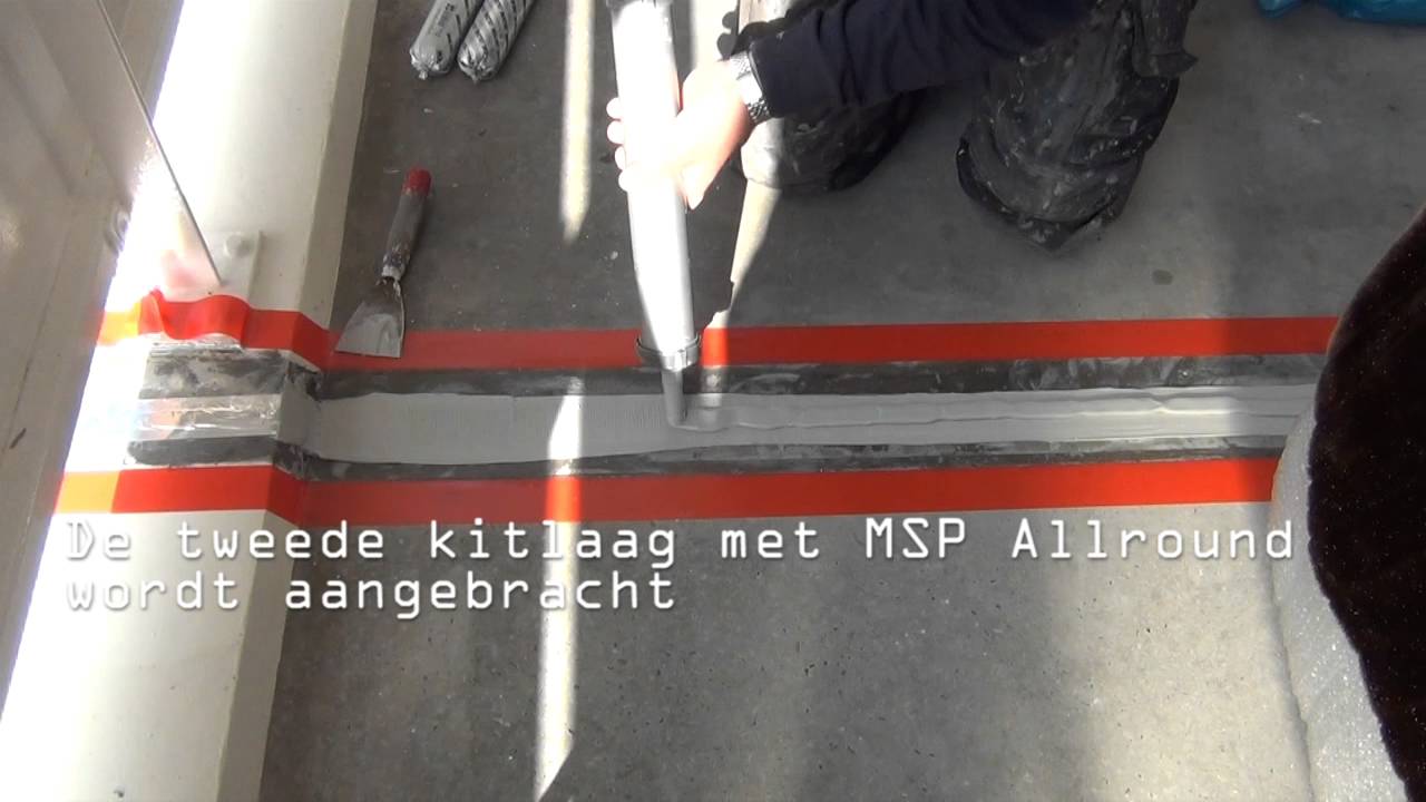 Bloem Sealants: Renovatie van galerij brugvoeg met MSP-Allround
