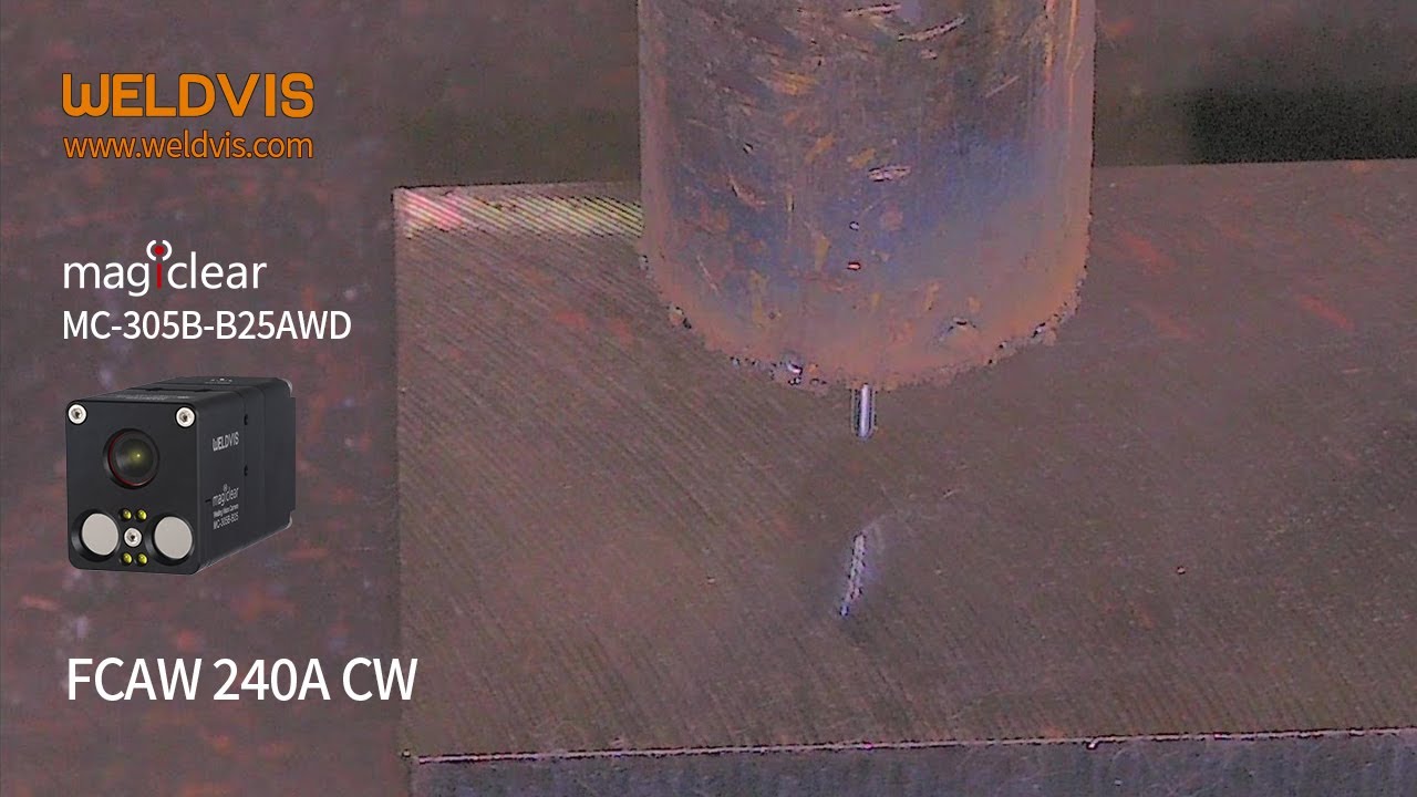 WELDVIS magiclear | MC-305B-B25AWD |  FCAW 240A CW #fcaw #magiclear