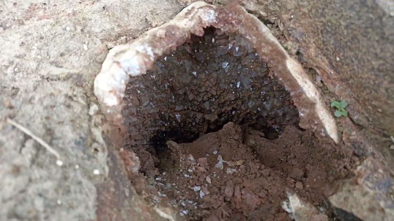 Região da pedra ametista no Paraná