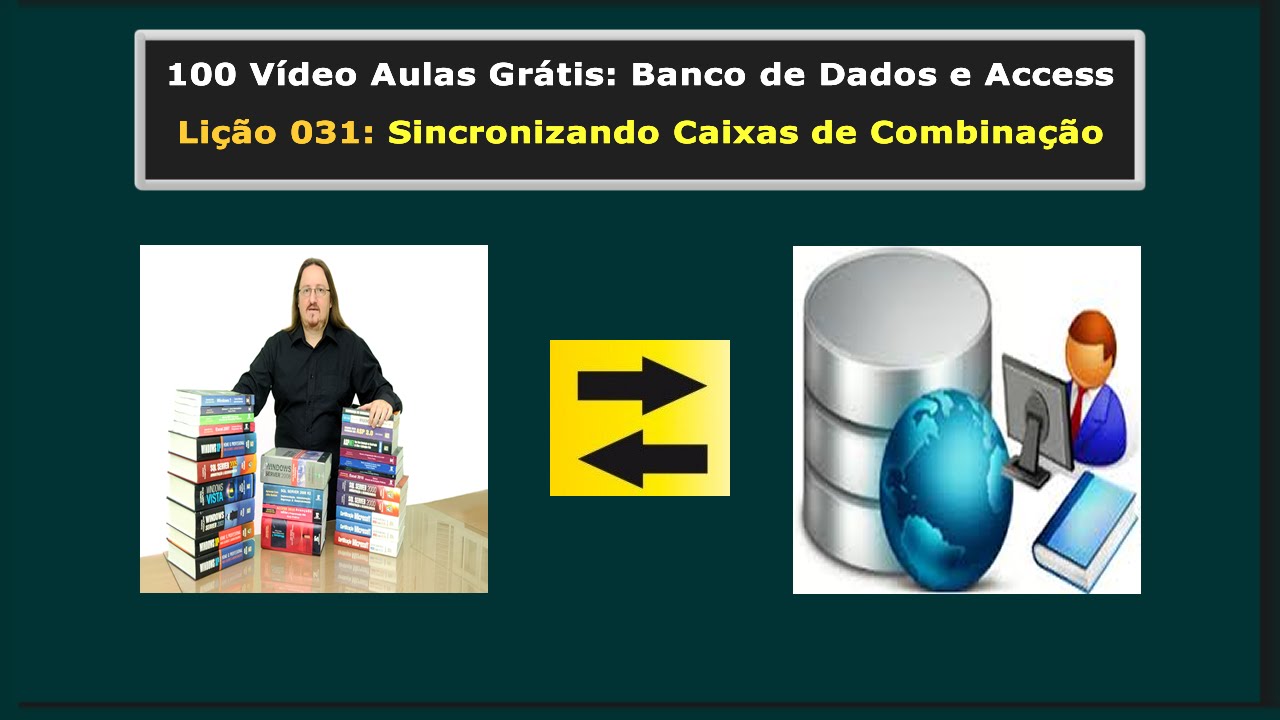 Lição 031 - Curso Gratuito de Access e Banco de Dados - Sincronização de Listas Caixas de Combinação