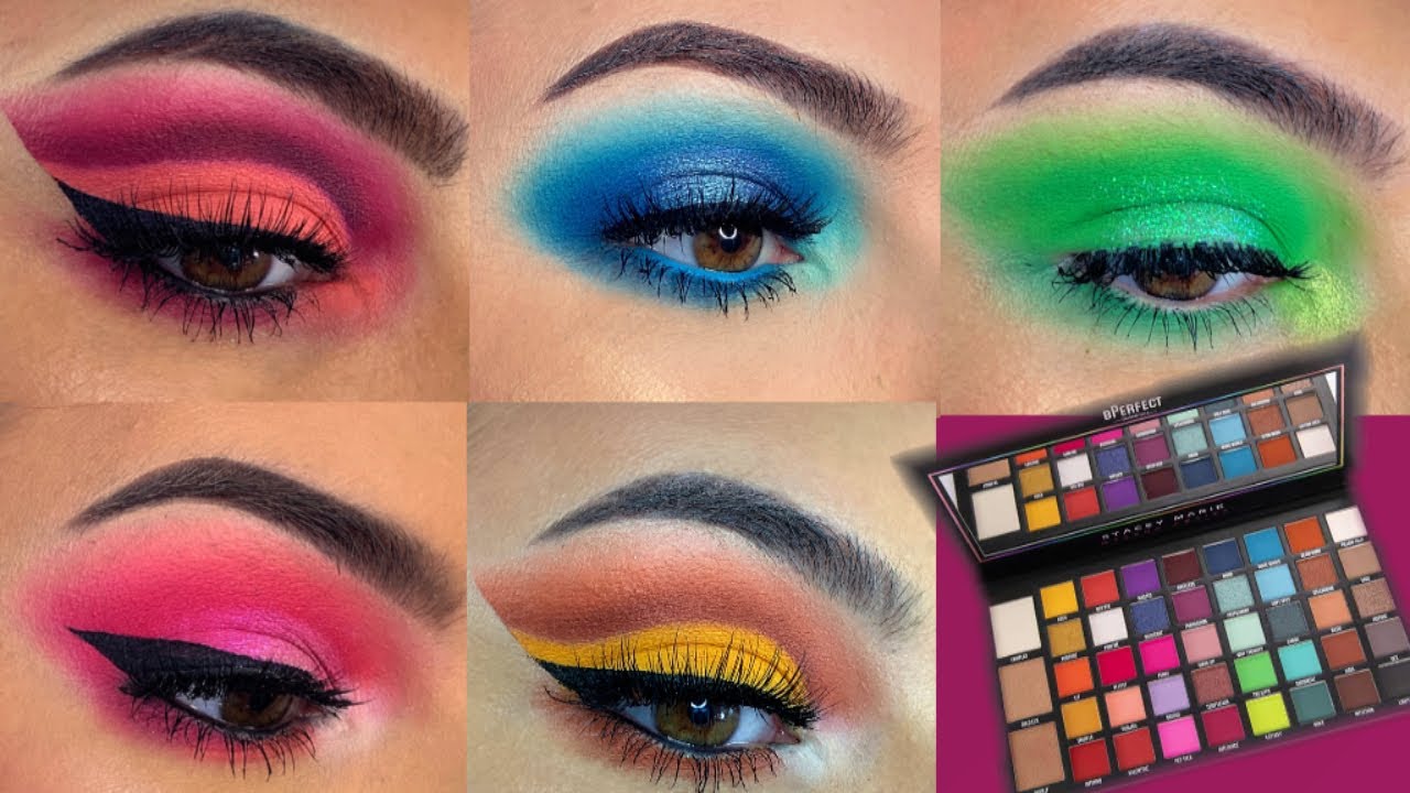 Палитра FIVE Looks ONE | Палитра теней BPerfect x Stacey Marie Carnival XL Pro