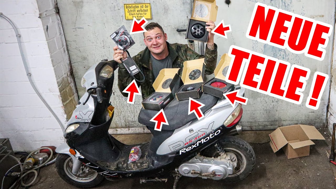 Rex Roller 80ccm UMBAU / Naraku Antriebskit / #8