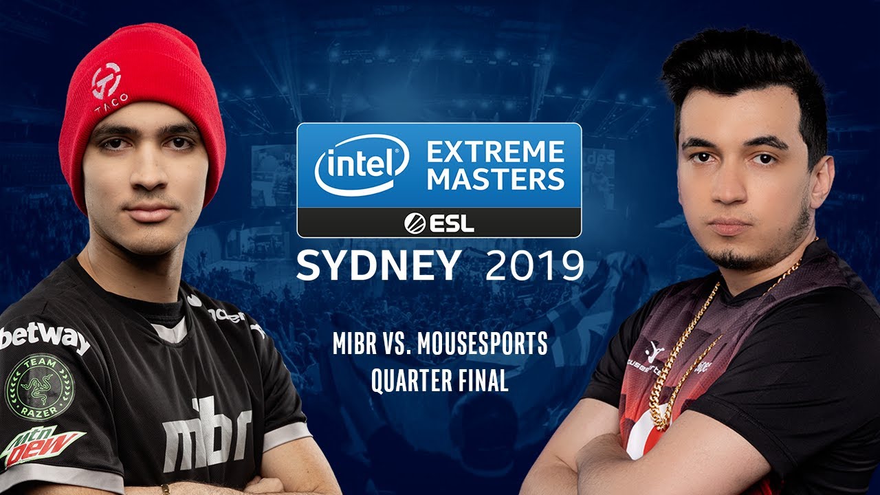 CS:GO - MIBR vs. Mousesports [Mirage] Map 1 - Quarter Final #1 - IEM Sydney 2019