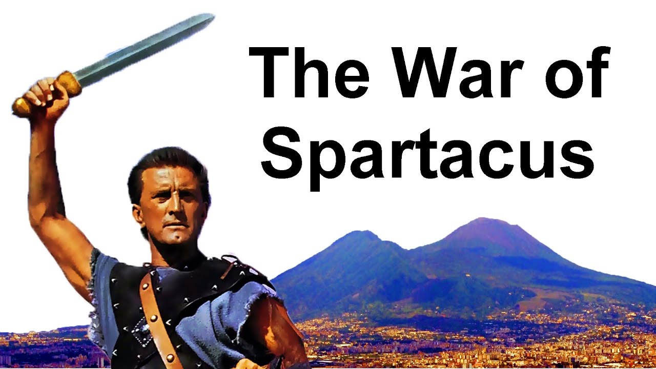 The slave revolt of the gladiator Spartacus (73 - 71 BC)