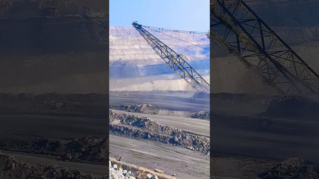 Dragline work, coal india limited || Reliance power Ambani group |