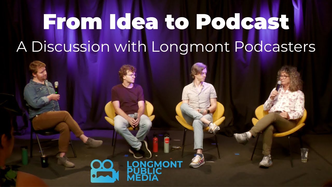 From Idea to Podcast: A Discussion with Local Podcasters