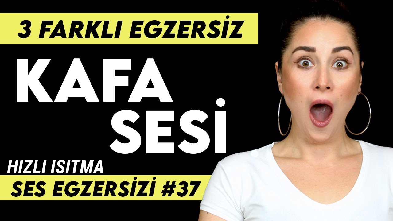 KAFA SESİNİ BUL VE HIZLICA ISIT  | 3 FARKLI EGZERSİZ | SES EGZERSİZİ #37