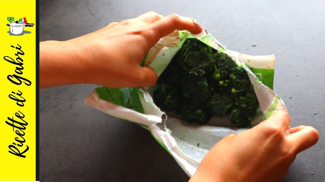 Non lessare gli Spinaci surgelati! Deliziosi e facilissimi! Ricetta furba di Gabri