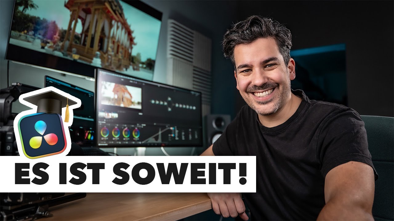 Meistere DaVinci Resolve! Meine Masterclass ist endlich hier!