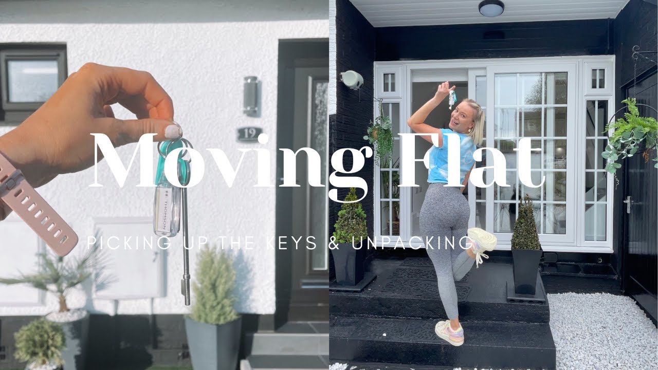 MOVING FLAT VLOG | PICKING UP THE KEYS FOR MY NEW HOME |
