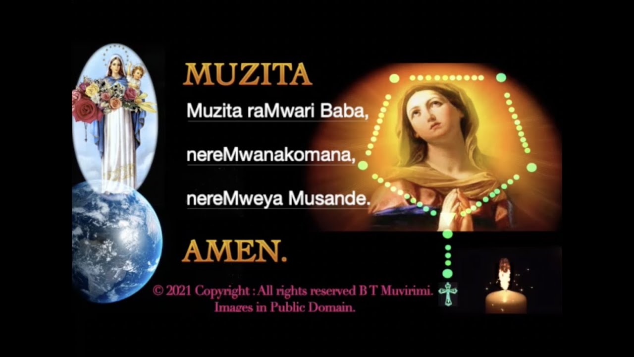 Shona Catholic Holy Rosary - - - Zvishamiso zvekusuwa