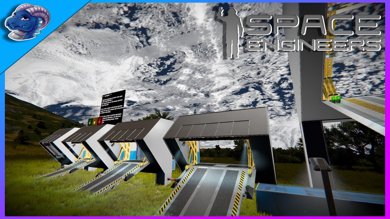 Mod Showcase Ship to Ground Deployable Ramp Space Engineers