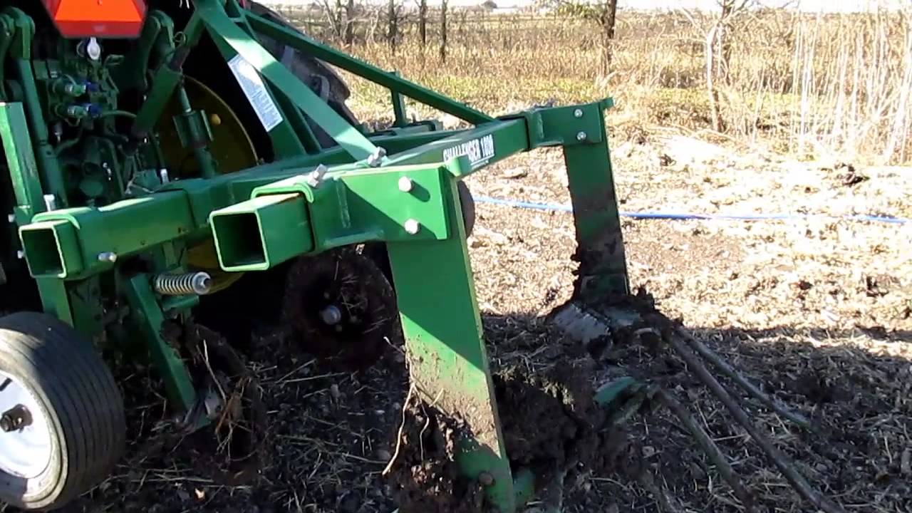 Cleaning up plastic mulch for vegetables