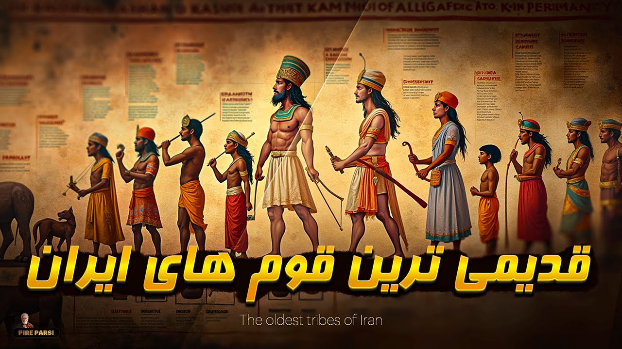 اجداد خودت رو بشناس❗ قبل از ورود آریایی ها چه کسانی در ایران زندگی میکردند ؟