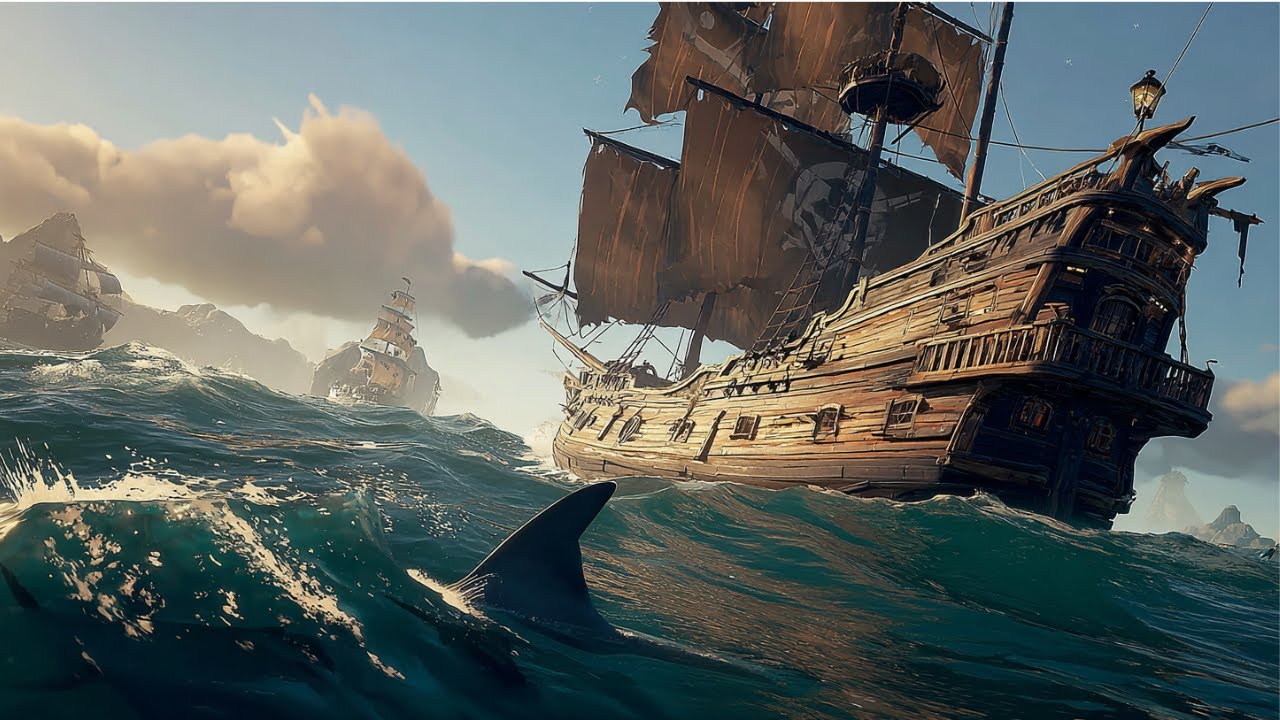 Black Sails & Iron Seas | Epic Fantasy Metal Pirate Ambience