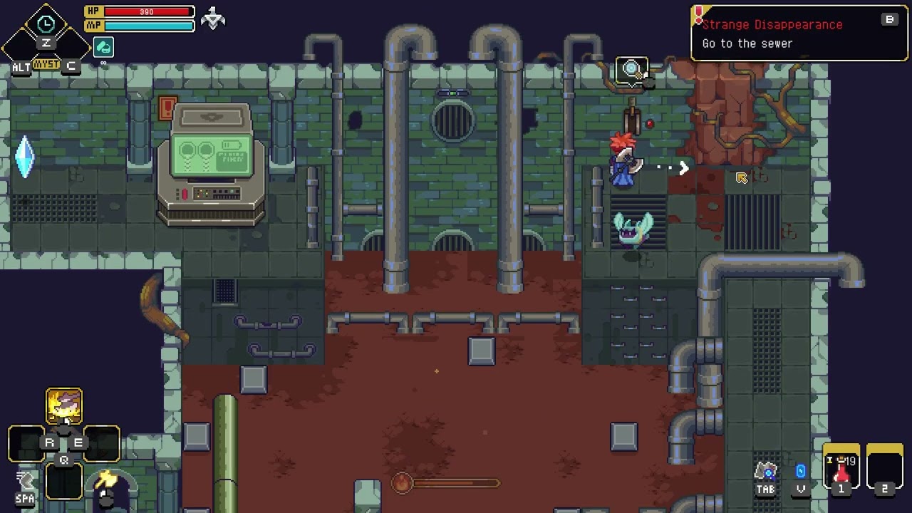 Philna Fantasy - Sewers Floating Tubes Puzzle