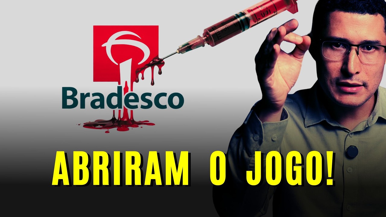 BBDC4 - Bradesco vai sangrar mais que o esperado? Vice CEO abre o jogo!