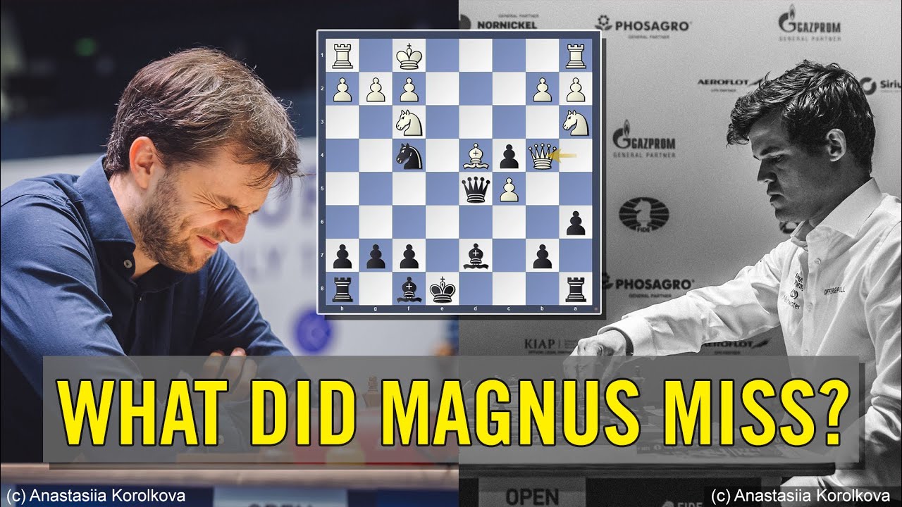 What did Magnus miss? | Nils Grandelius vs Magnus Carlsen | Chessable Masters 2022