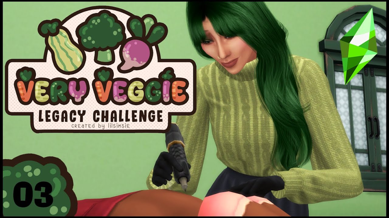 READY FOR BUSINESS🥦Very Veggie Legacy Challenge🥦 The Sims 4