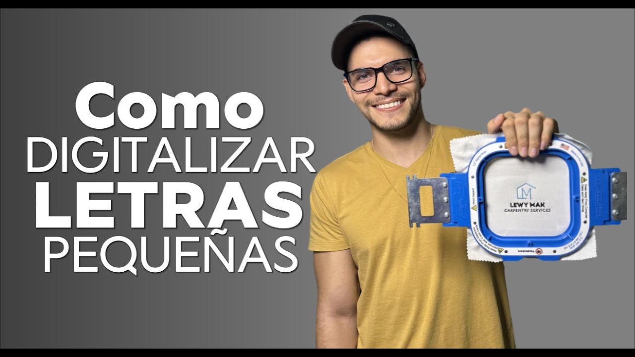 Como Digitalizar Letras Pequeñas en WILCOM l Tutorial de diseño de bordado