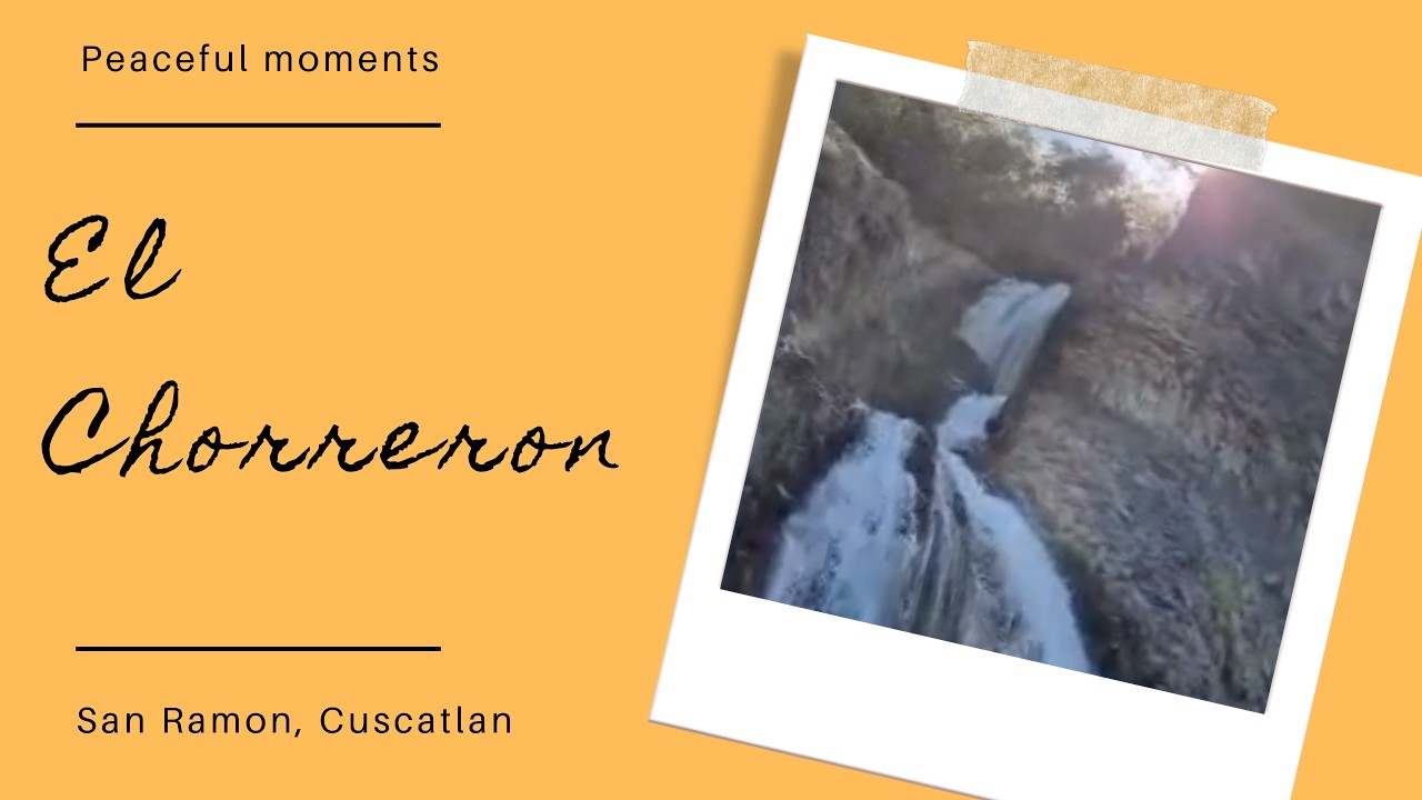 Peaceful Nature Escape 🌿 El Chorrerón Waterfall, El Salvador #relaxing  #waterfall #nature