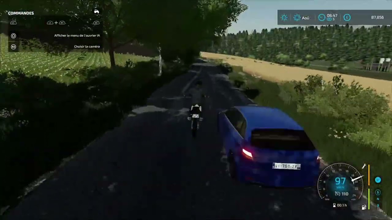 Petite balade en 50 dans fs22