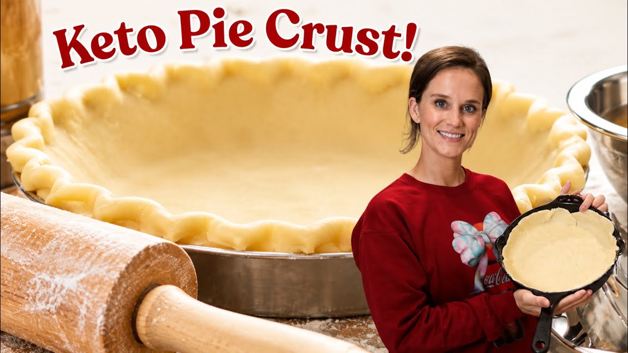 The Best Keto Pie Crust!