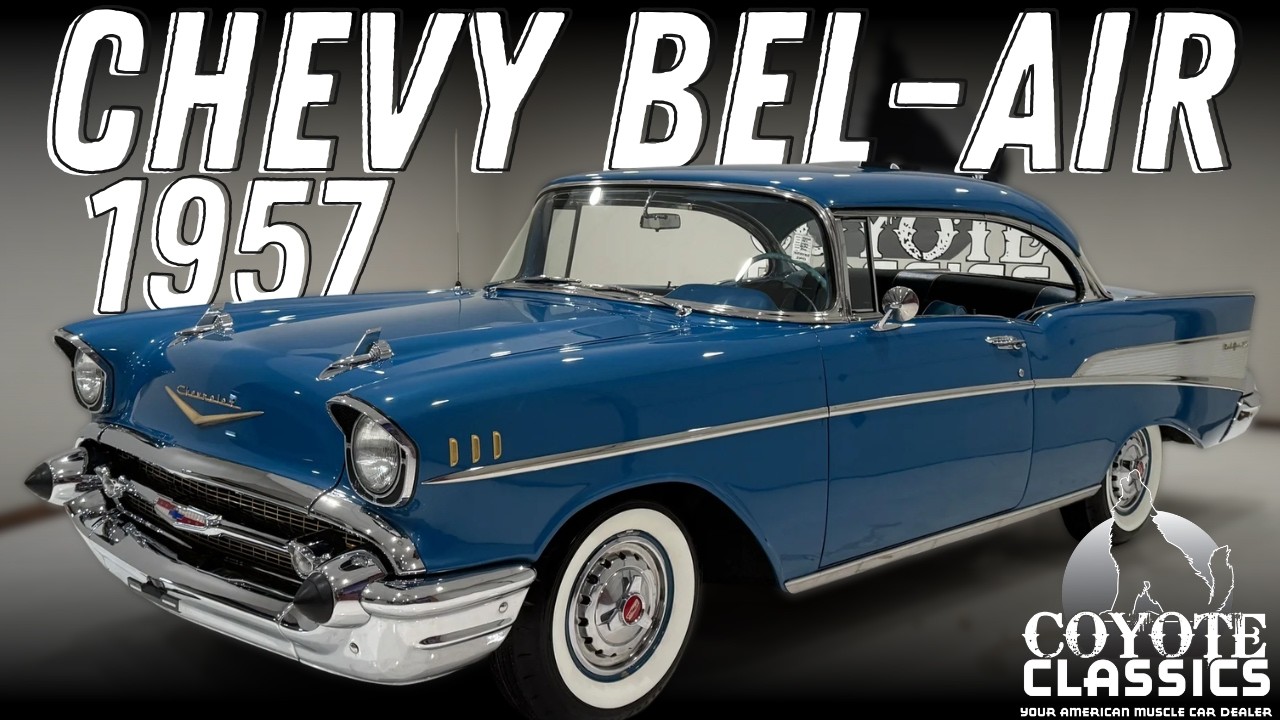 Chevrolet Belair 1957 года выпуска продается в Coyote Classics.