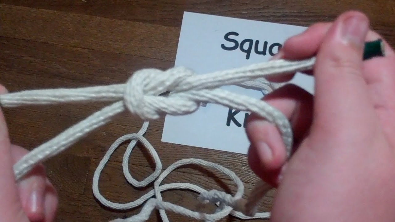 Basic Knot Tying for Cub Scouts
