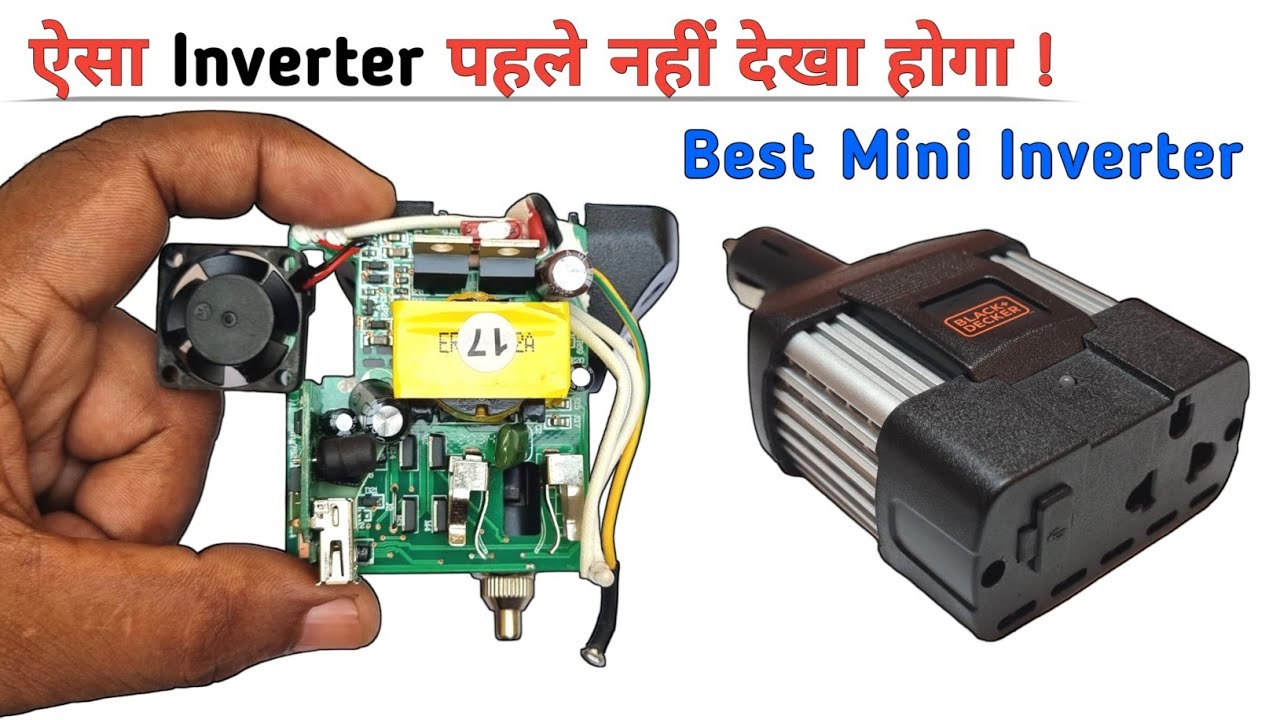 Car Inverter 12V to 220V Teardown & Testing || What's Inside Black + Decker Car Power Inverter