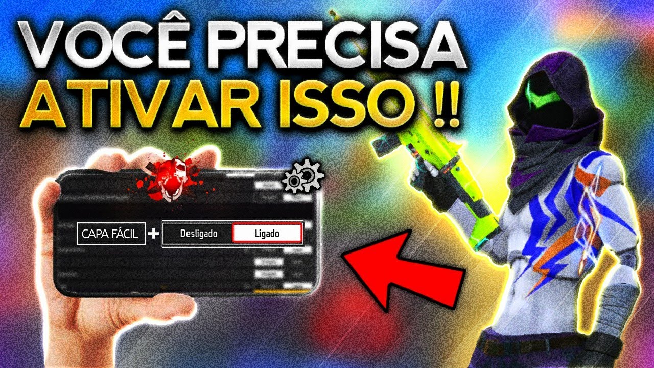 3 CONFIGURAÇÕES SECRETAS PARA DAR CAPA IGUAL HACKER!! POUCOS SABEM DISSO!! FREE FIRE