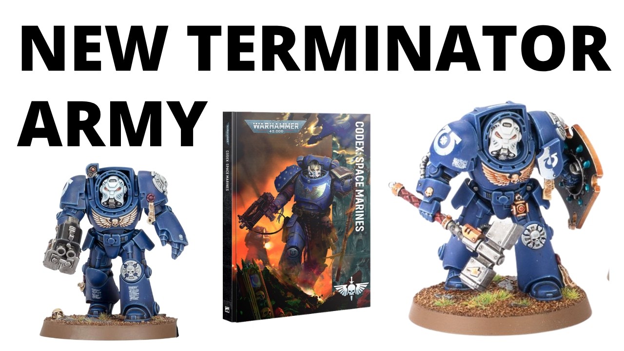 New Terminator Army Has Landed! Terminator Storm Force Review + Terminator in Codex Space Marines