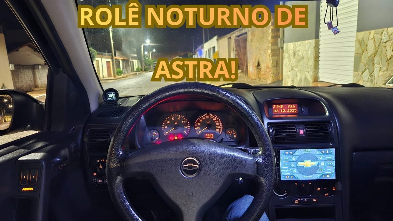 Rolê noturno de Astra!