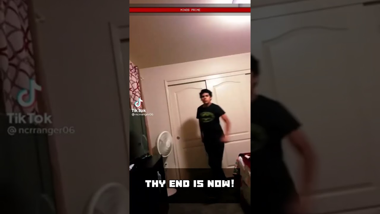 Thy end is now