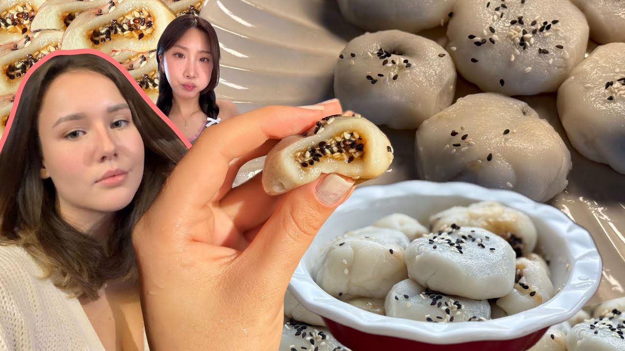 Korean Ggul‑Tteok (Honey Rice Cake) without a Steamer – Easy & Chewy Homemade Dessert