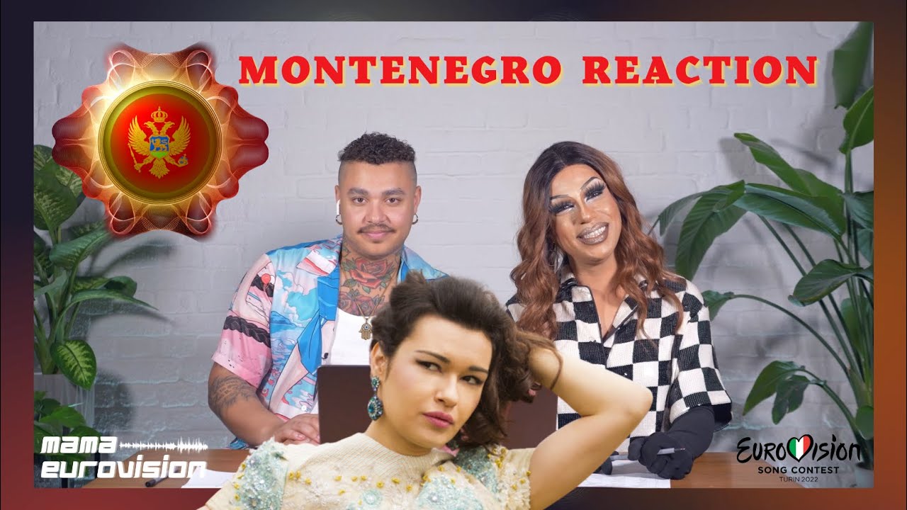 Eurovision 2022 - Montenegro - Vladana - Breathe - First Reaction
