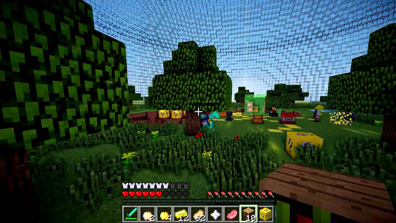 Minecraft Lucky Blocks Battle Dome