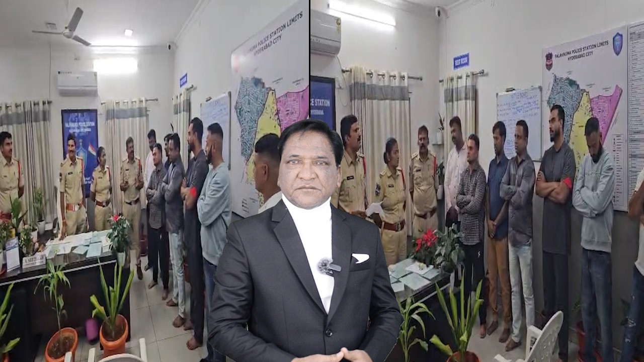Falaknuma K Rowdy Sheeters Ko Bulakar SHO Ne Ki Counselling | 7h Tv News |