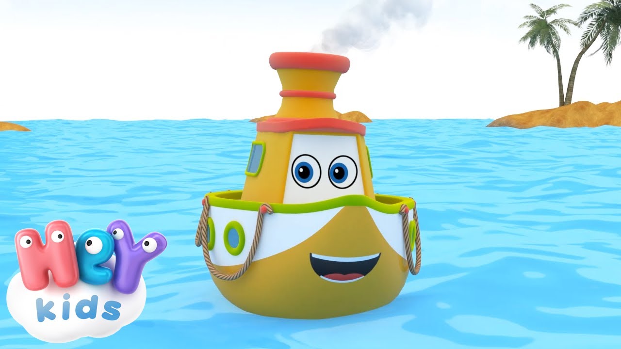 Gemi şarkısı ⛵ Cizgi film | HeyKids - &Ccedil;o&ccedil;uk Şarkıları