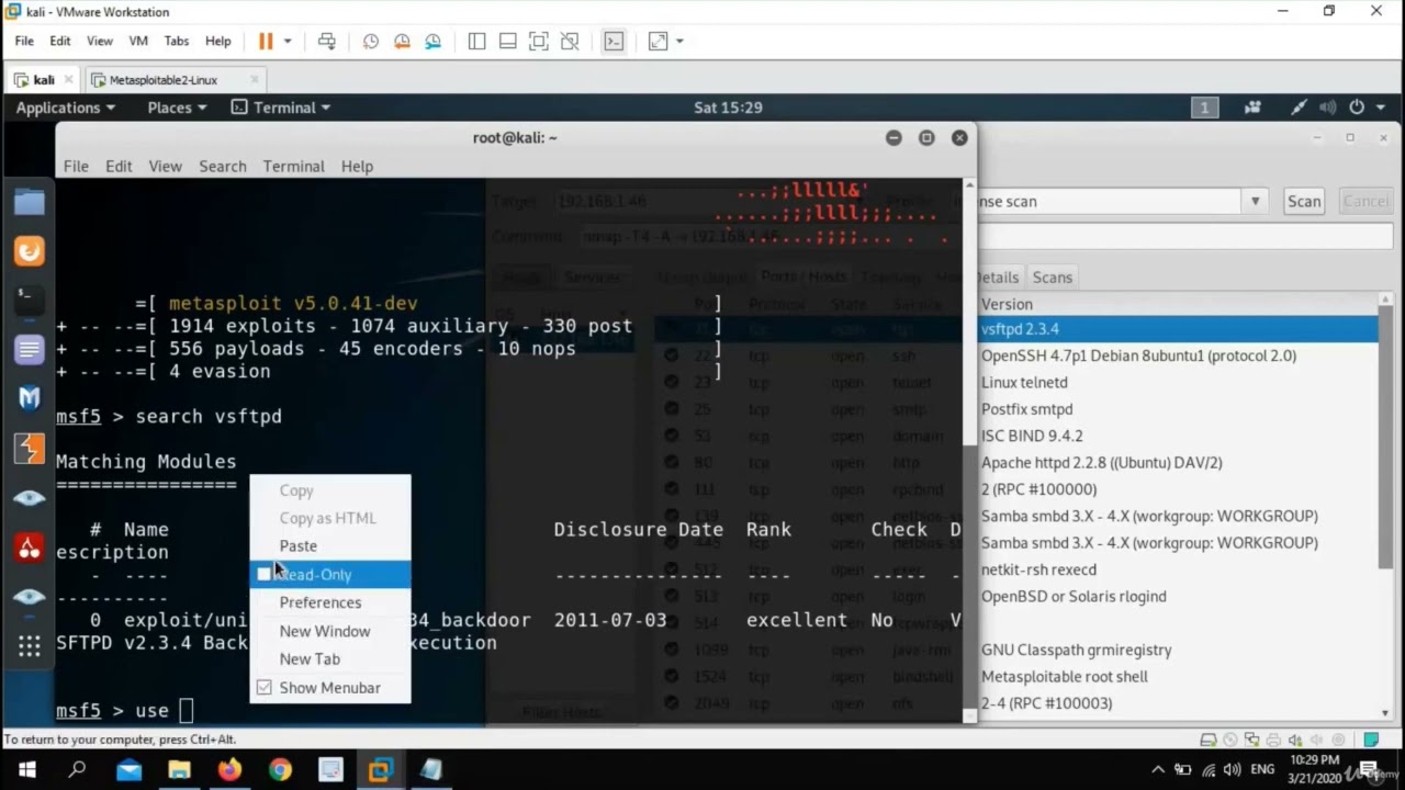 10. Metasploit - Exploit FTP - استغلال ثغرة