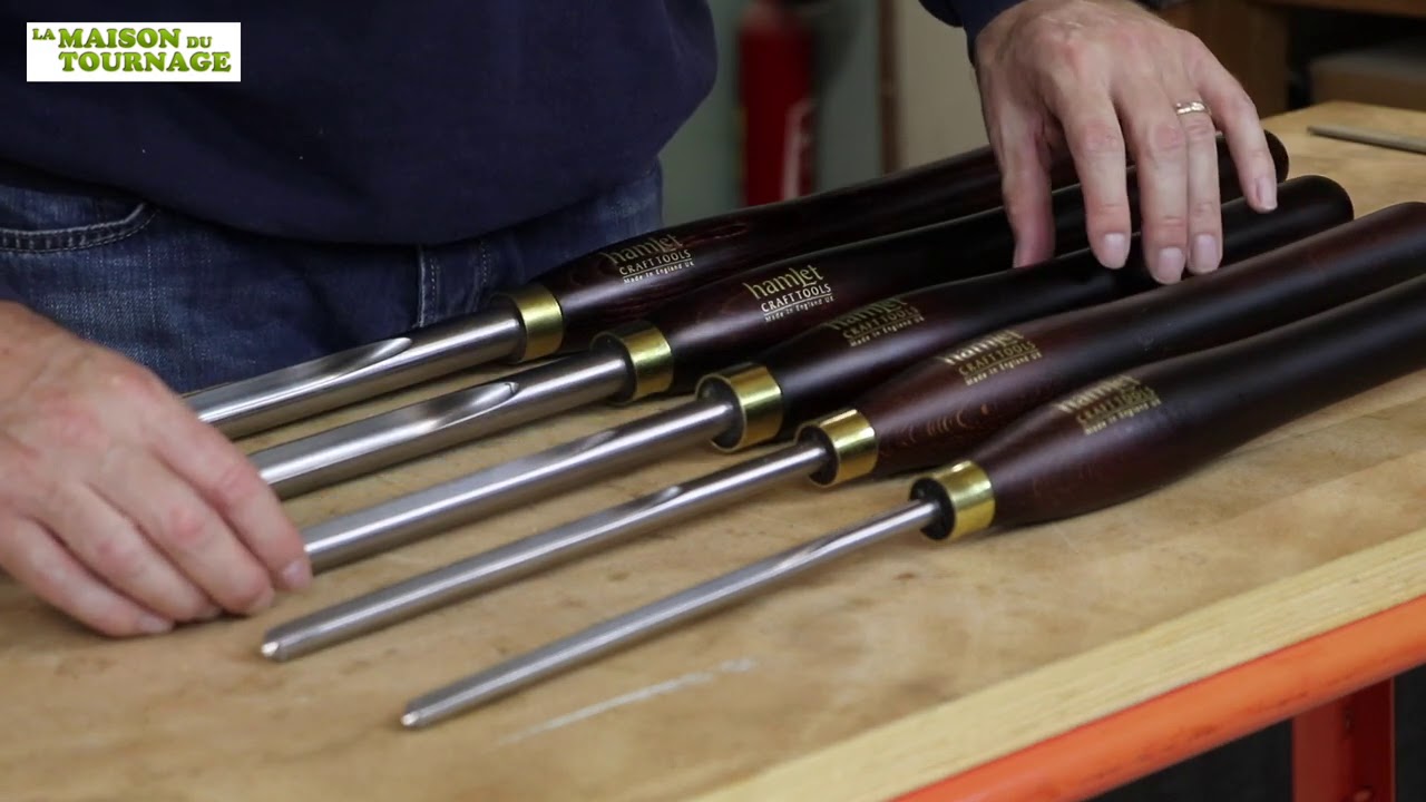 Les outils du tournage sur bois : La gouge à creuser
