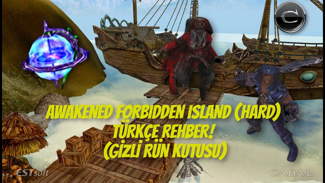 Awakened Forbidden Island Rehberi! (AFI) l (RÜN KUTUSU?) l  Cabal Online Türkçe #19