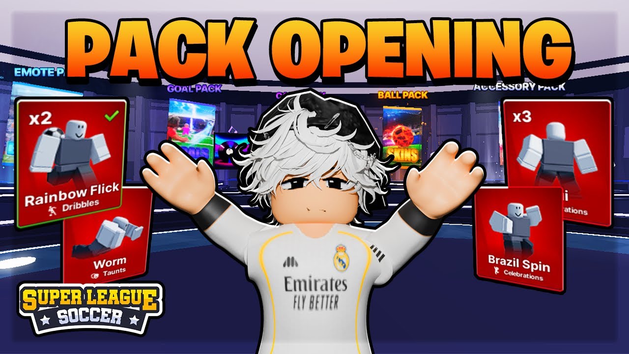 OPENING 600K COINS WORTH PACKS IN ROBLOX SOCCER