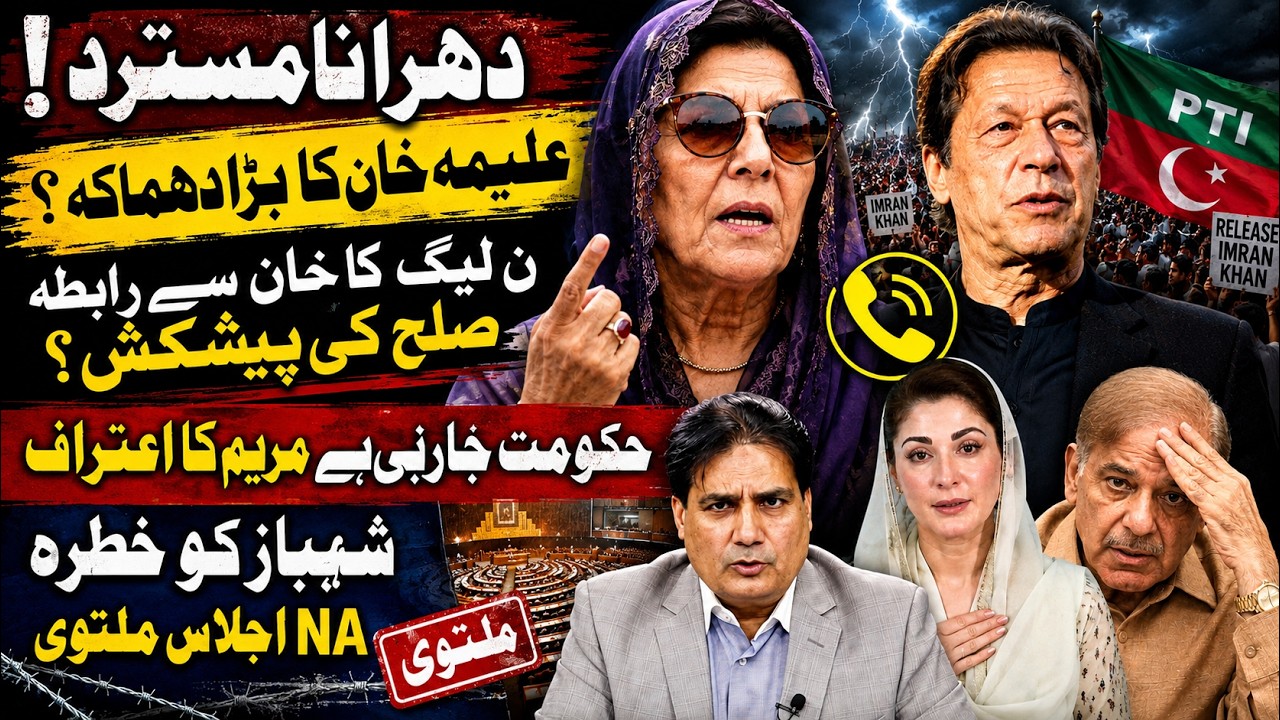 Breaking: Aleema Khan Explosive Statement | PML-N Reaching Out to Imran Khan | Govt Under Pressure