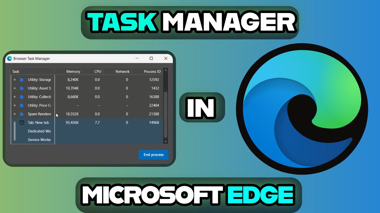 How to Open Task Manager in Microsoft Edge & Fix Slow Performance! 🚀
