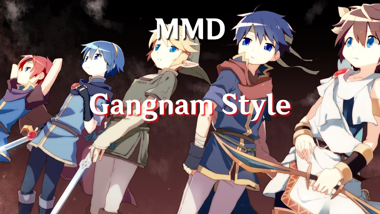 [MMD] Gangnam Style / Roy and Pit